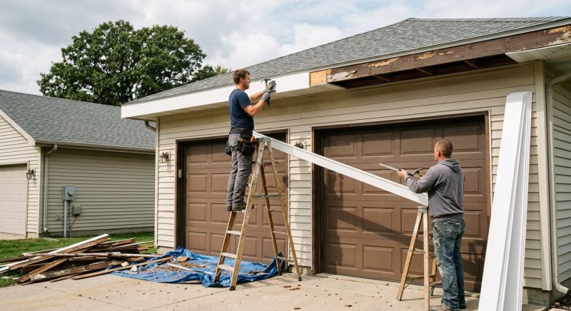 Aluminum Fascia Replacement in Overland Park, KS
