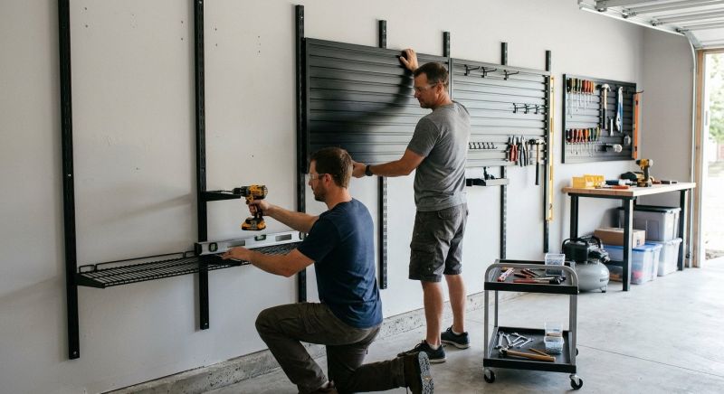 Ceiling Rack Installation in Bethesda, MD