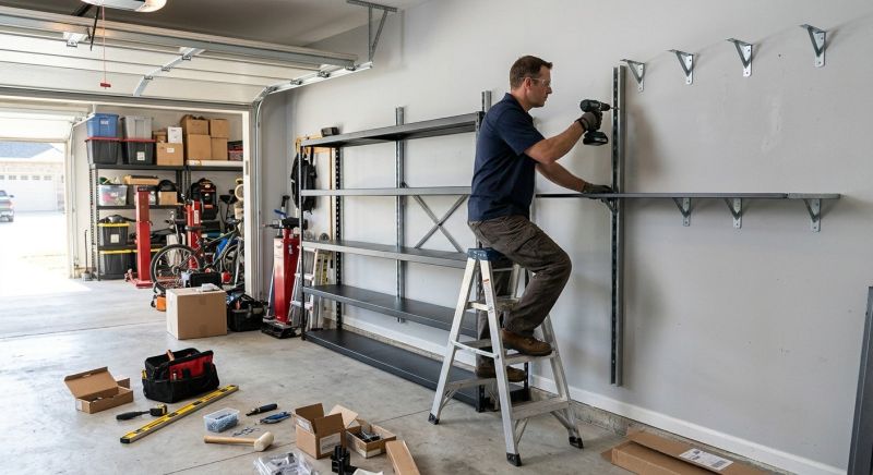 Garage Shelves Installation in Montgomery County, MD