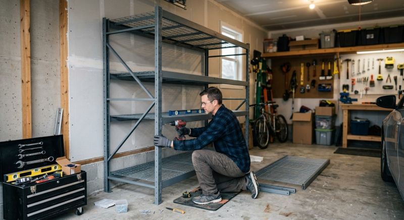 Garage Shelves Installation in Silver Spring, MD