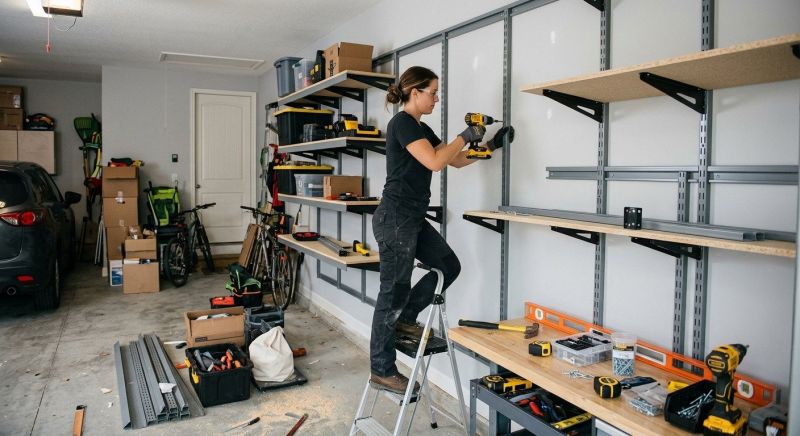 Garage Shelves Installation in Bethesda, MD