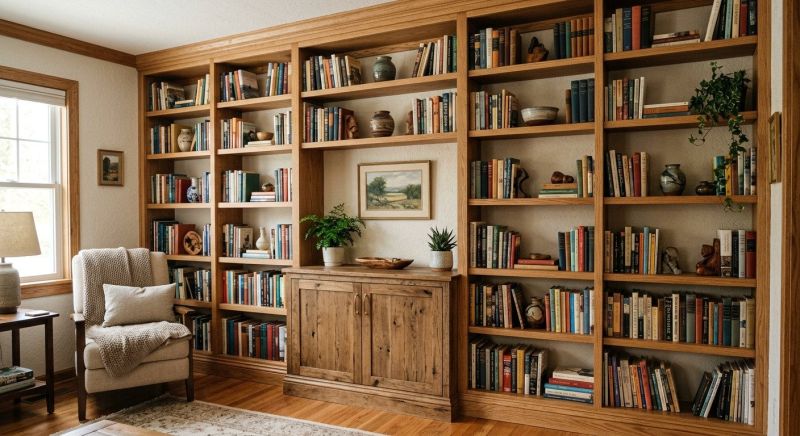 Bookshelves Installation in Charlotte, NC