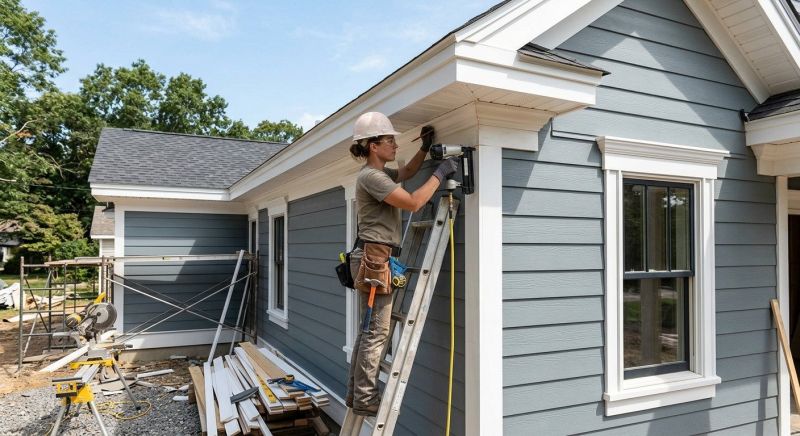 Exterior Trim Work in Olathe, KS