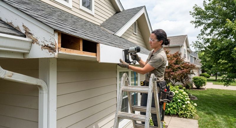 Fascia Repair in Conroe, TX