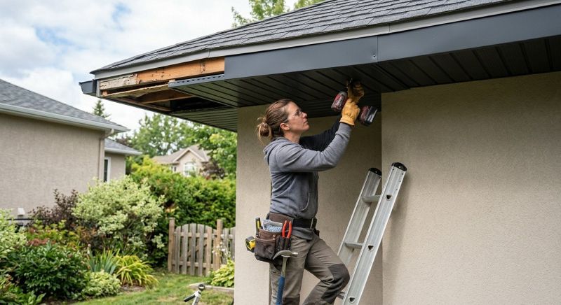 Metal Soffit Repair in Wilmington, NC