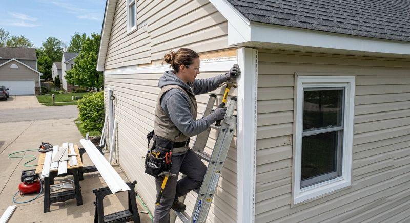 Siding Trim Installation in Olathe, KS