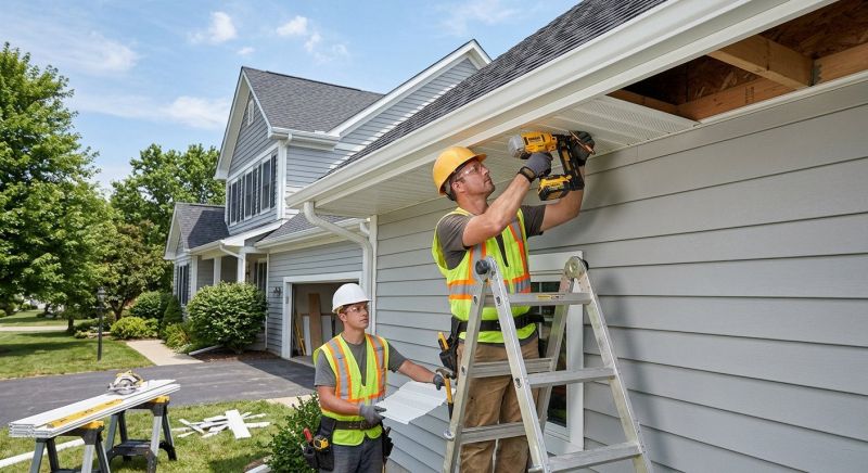 Soffit Installation in Conroe, TX
