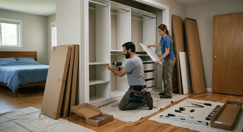 Walk In Closet Installation in Raleigh, NC